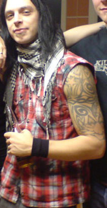 Matt Tuck Left Arm Close Up Tattoo